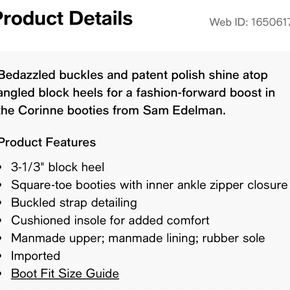 Sam Edelman Black and Gold Luxe Heeled Boots - Picture 2 of 8